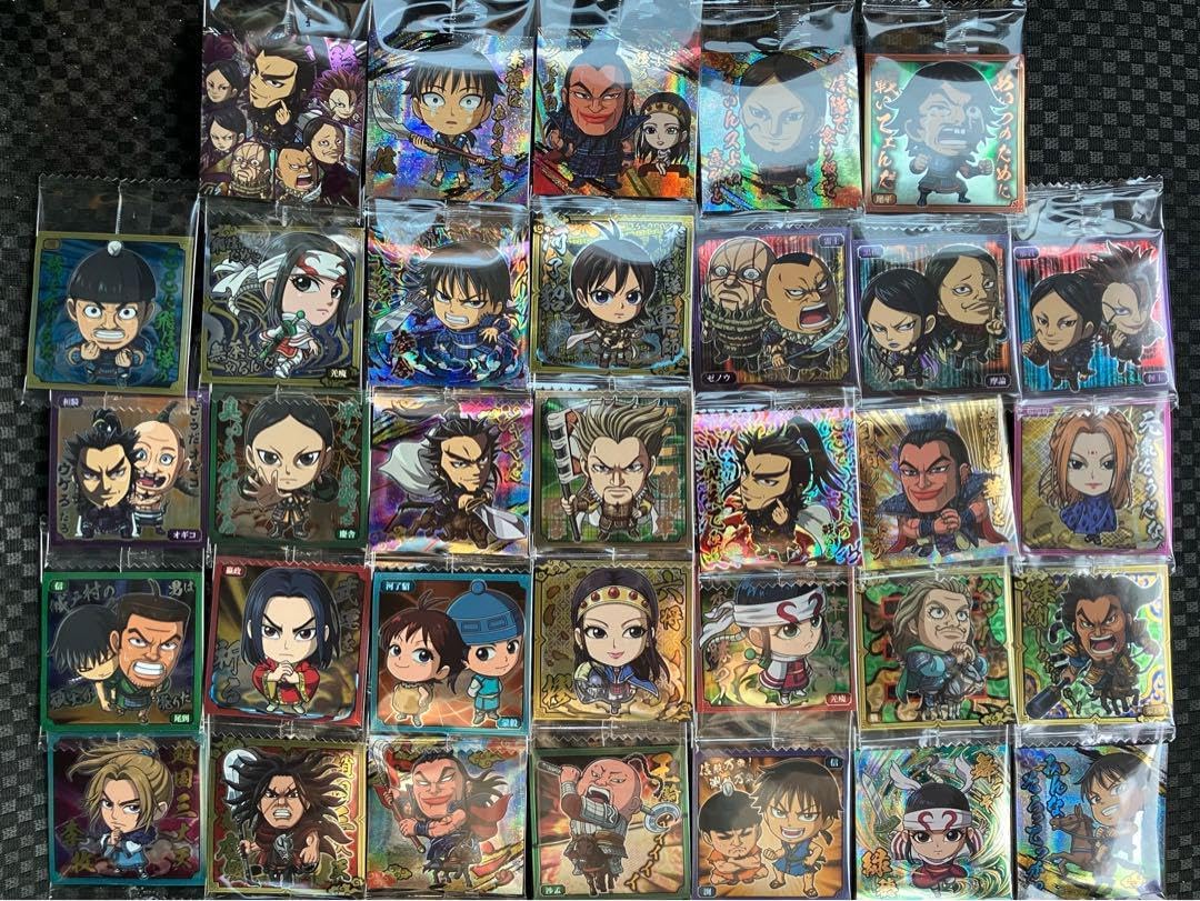 キングダム ウエハース コンプリート 全33種 シークレット